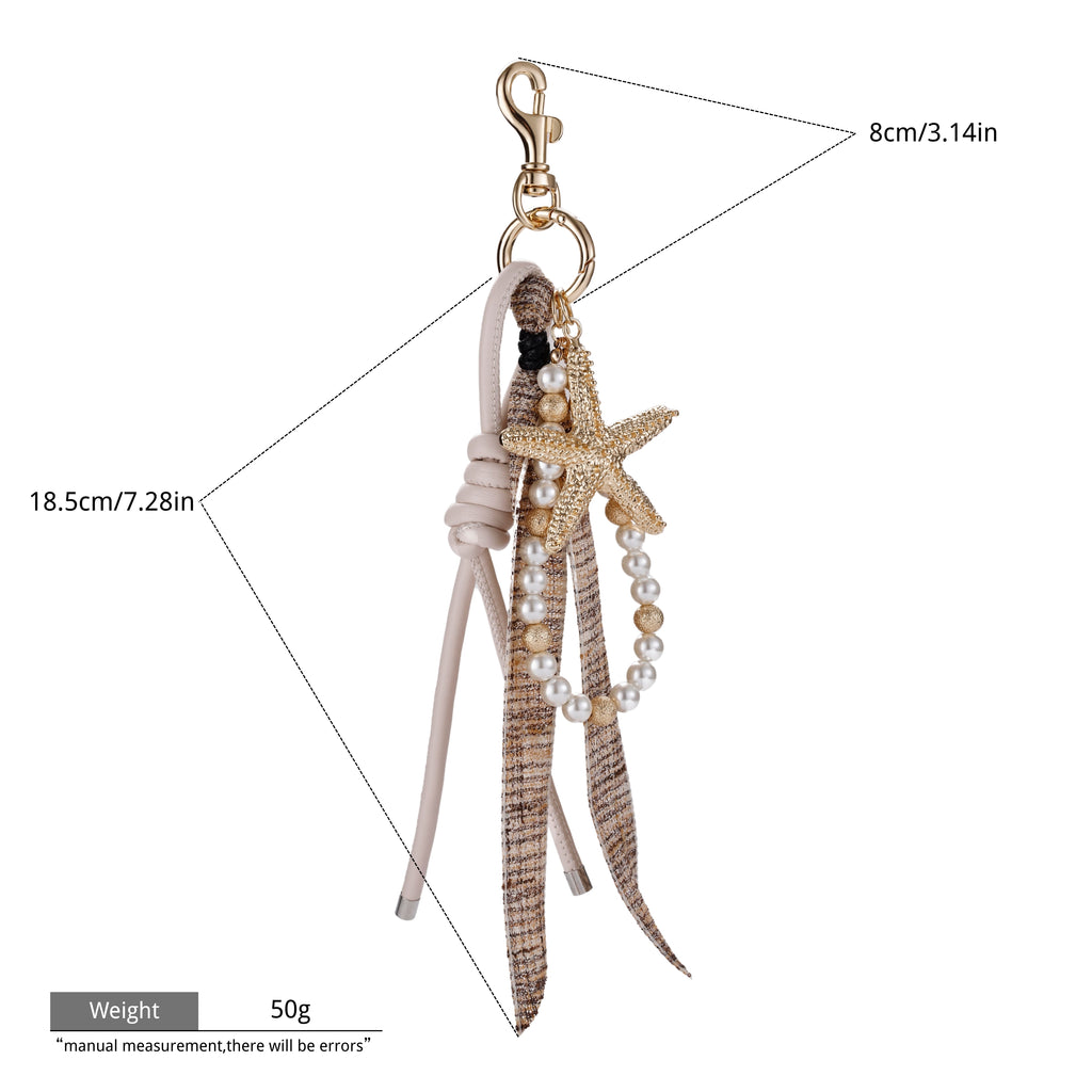 Sea star gold charm
