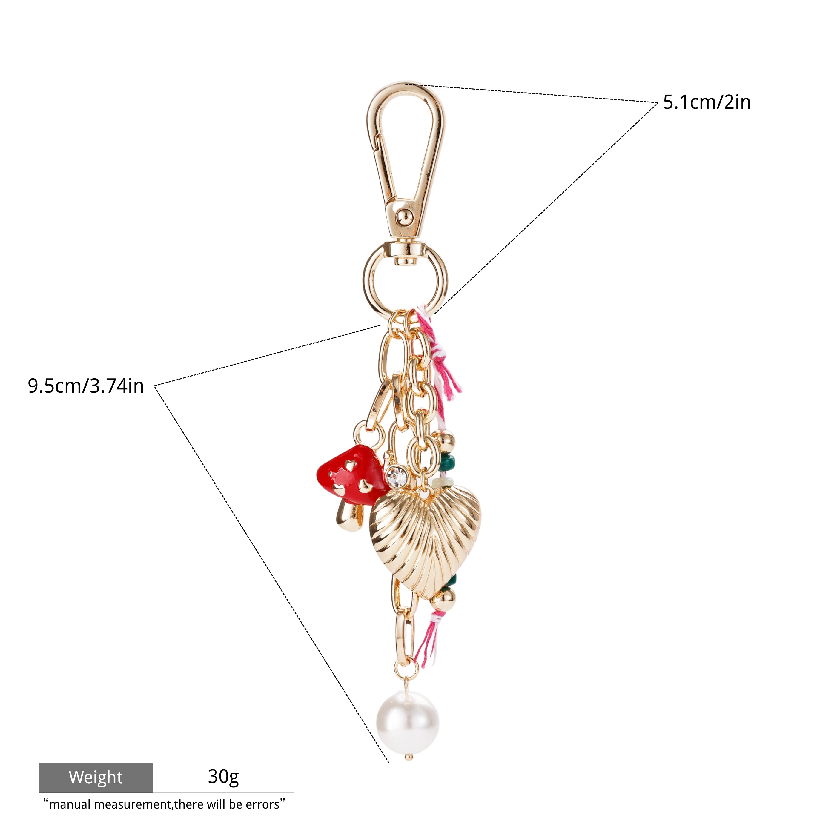 Mushroom charm