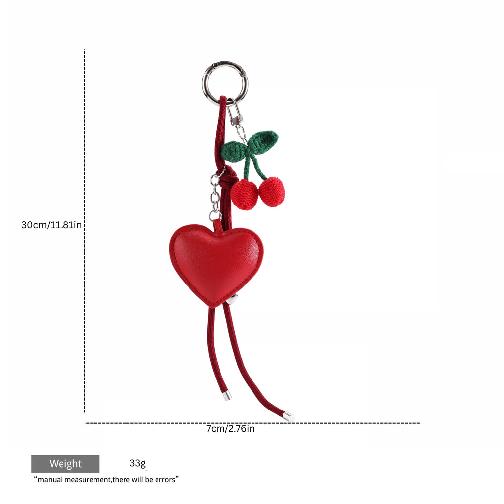 Heart cherry charm