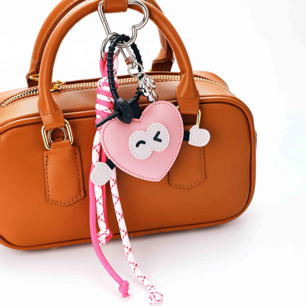 PINK HEART CHARM