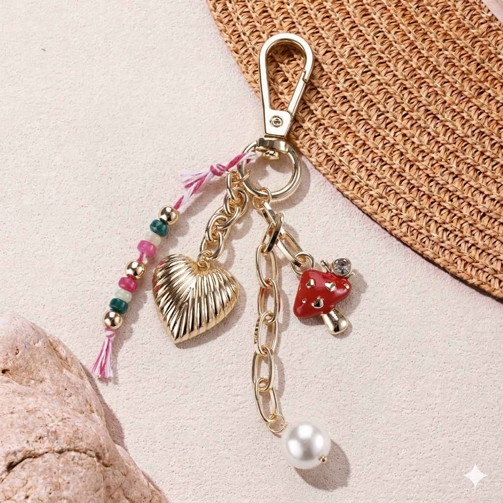 Mushroom charm