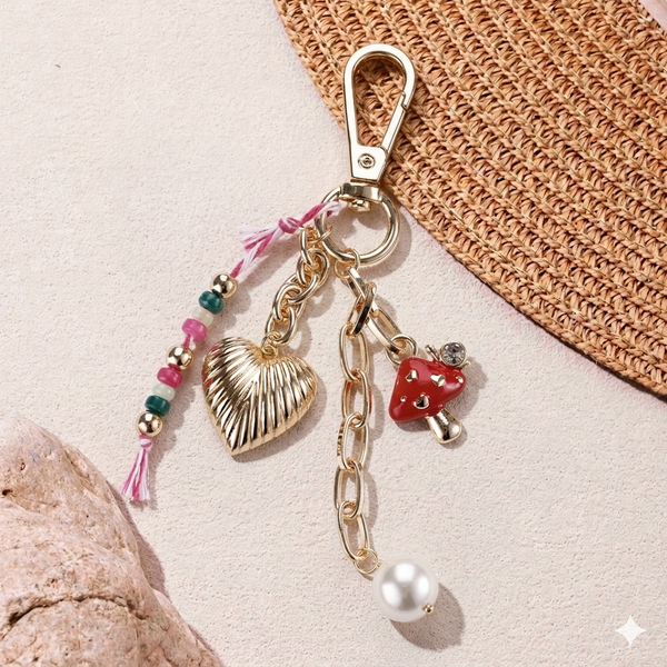 Mushroom charm