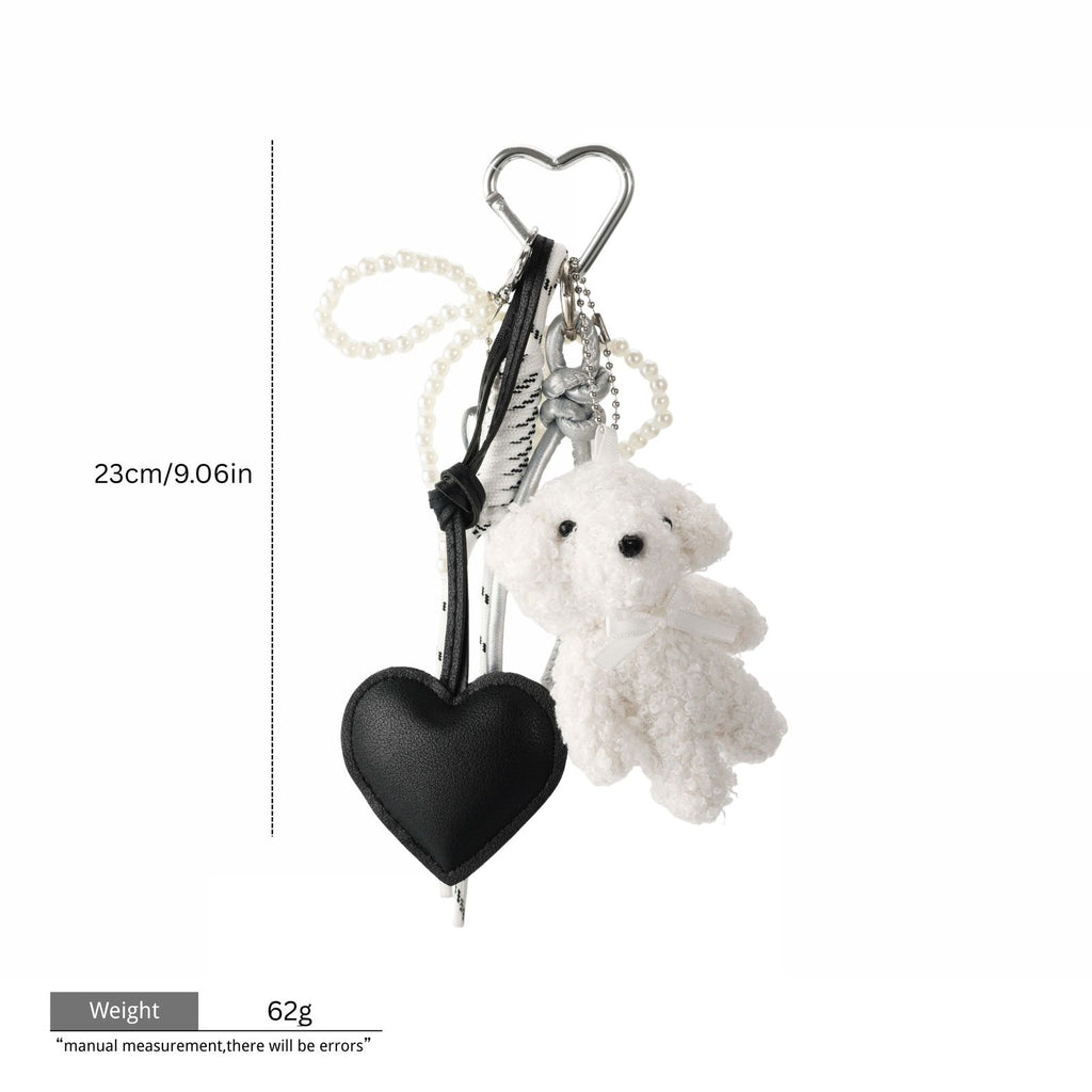 WHITE BEAR CHARM