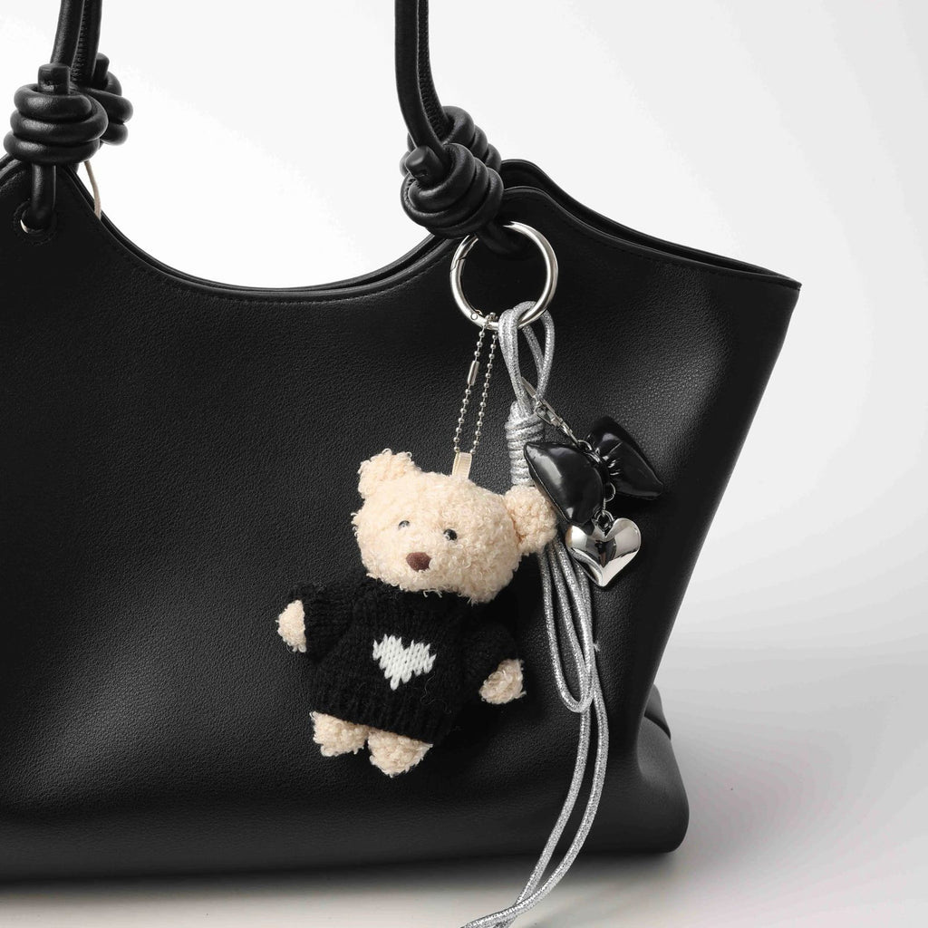 Black shirt bear